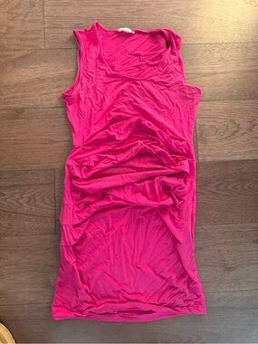 Ingrid & Isabel Hot Pink Maternity Tank Top
